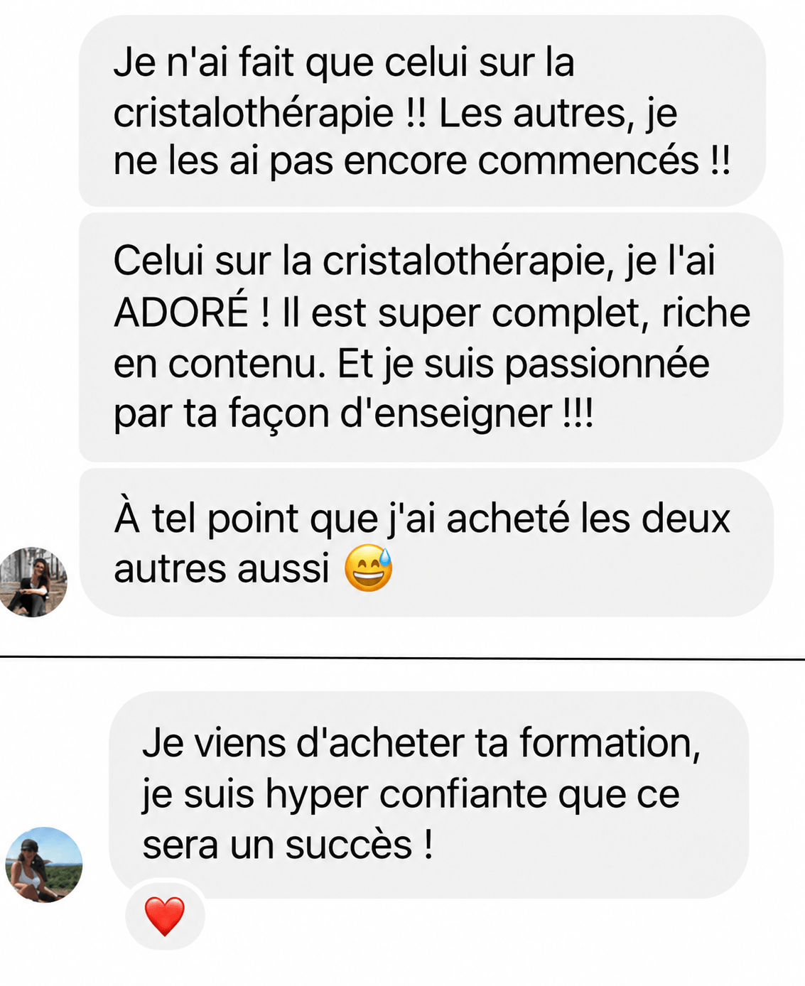 Témoignage d’élève